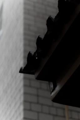 A close-up of a terrace edge with a freshly applied waterproof sealant glistening under sunlight.