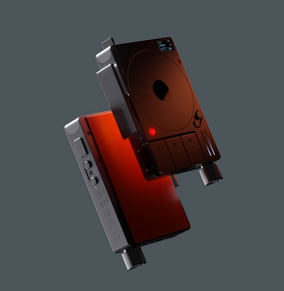 A sleek, modern wearable listening device showcasing advanced audio technology.