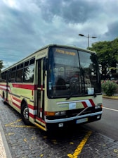 a bus parked on the side of the road