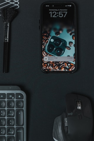 Close-up of a digital alarm notification on a smartphone screen.