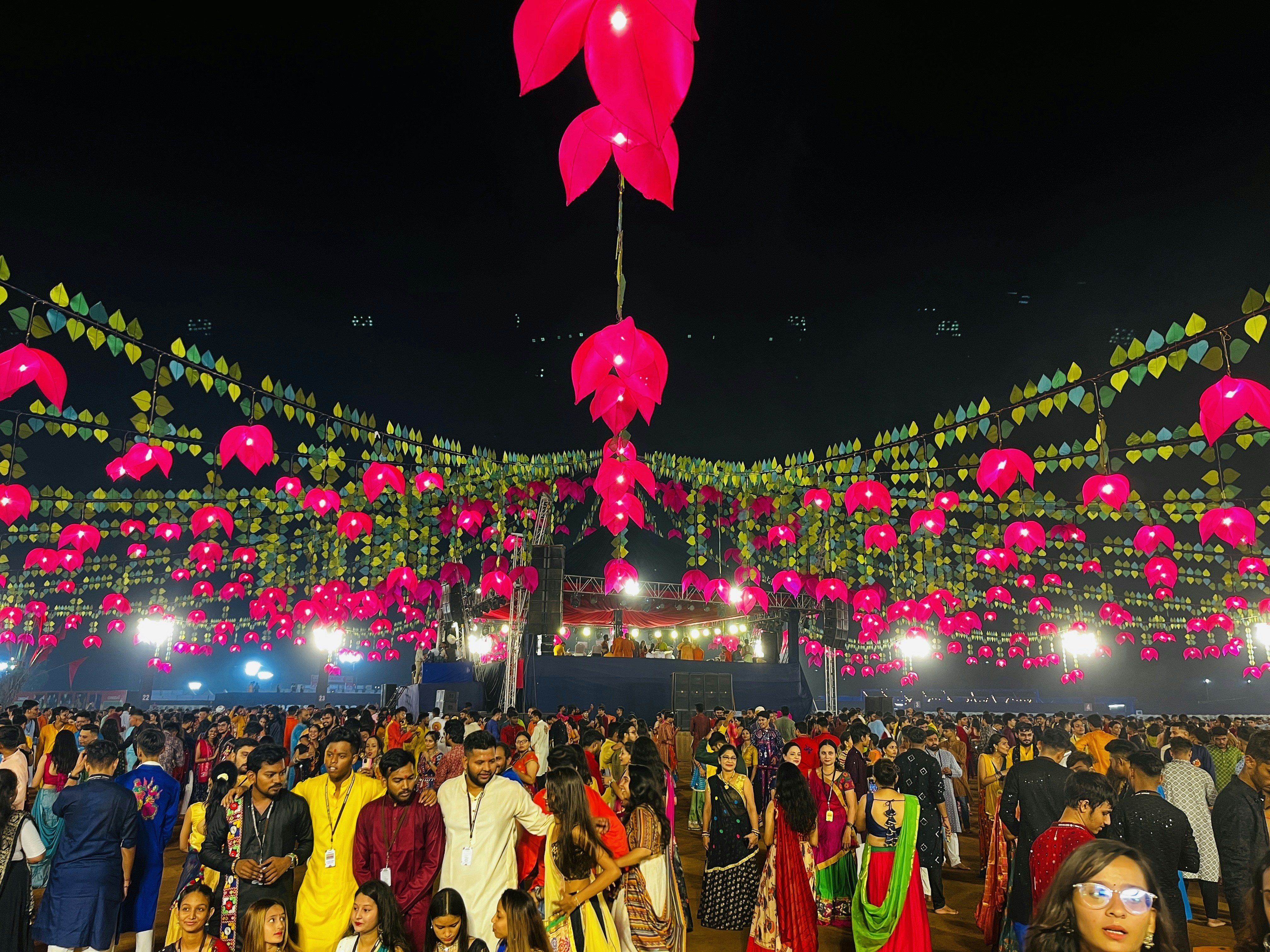 Garba festival performance