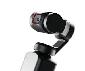 a close up of a camera attached to a cell phone