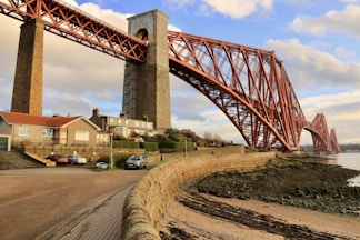 a large bridge over a body of water