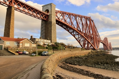 a large bridge over a body of water