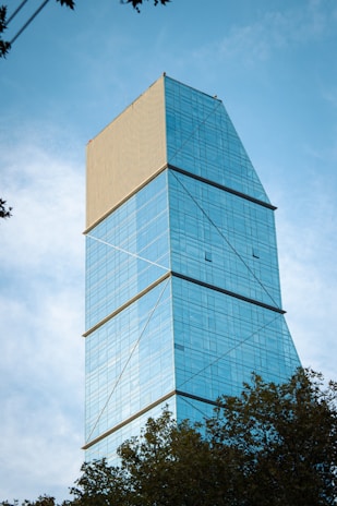 a very tall building with a lot of windows