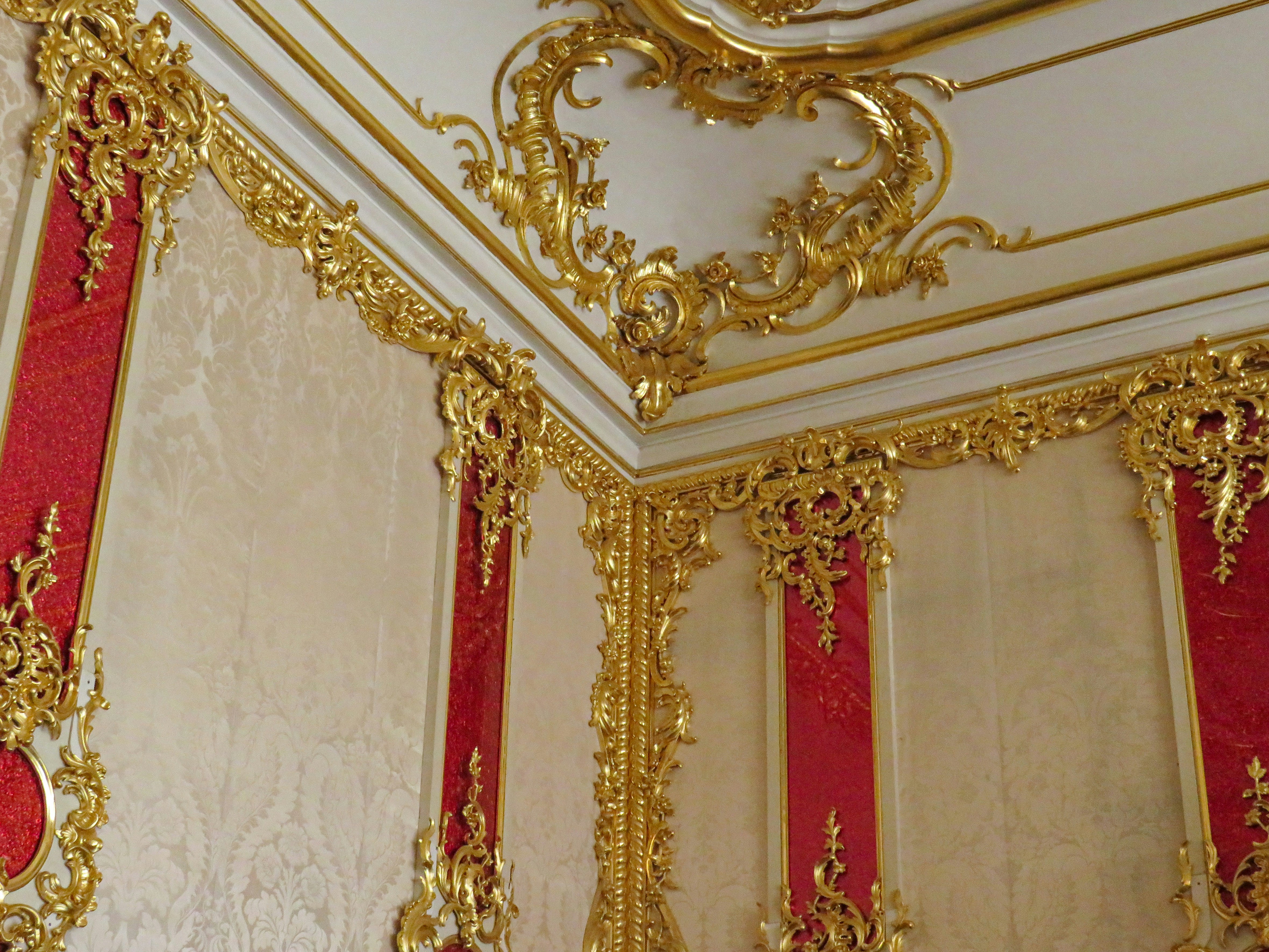 Golden palace detail