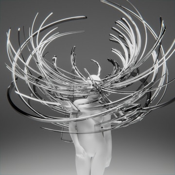 Data visualization of neural networks displayed on a minimalist white background.