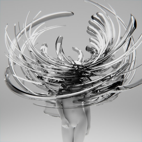 A stunning sculptural piece by Leandro Abe.