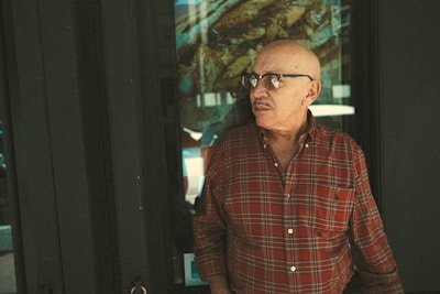 Bald man — about placeholder