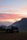 A close-up of a car parked against a beautiful landscape in Arunachal Pradesh.
