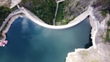 Aerial view of the Hidrivani water canal project completed by Vajrabhu Mining.