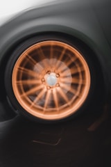 Close-up of a roulette wheel spinning with vibrant colors and sharp detail.