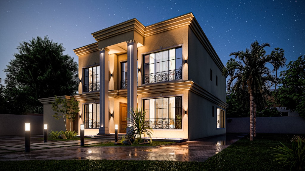 Casa con jardín