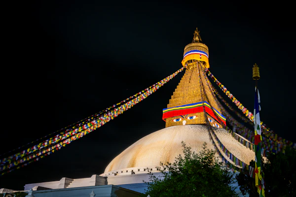 Boudhanath stupa Kathmandu Nepal