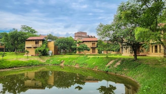 Calm, inviting photo of a serene retreat setting with soft color tones.