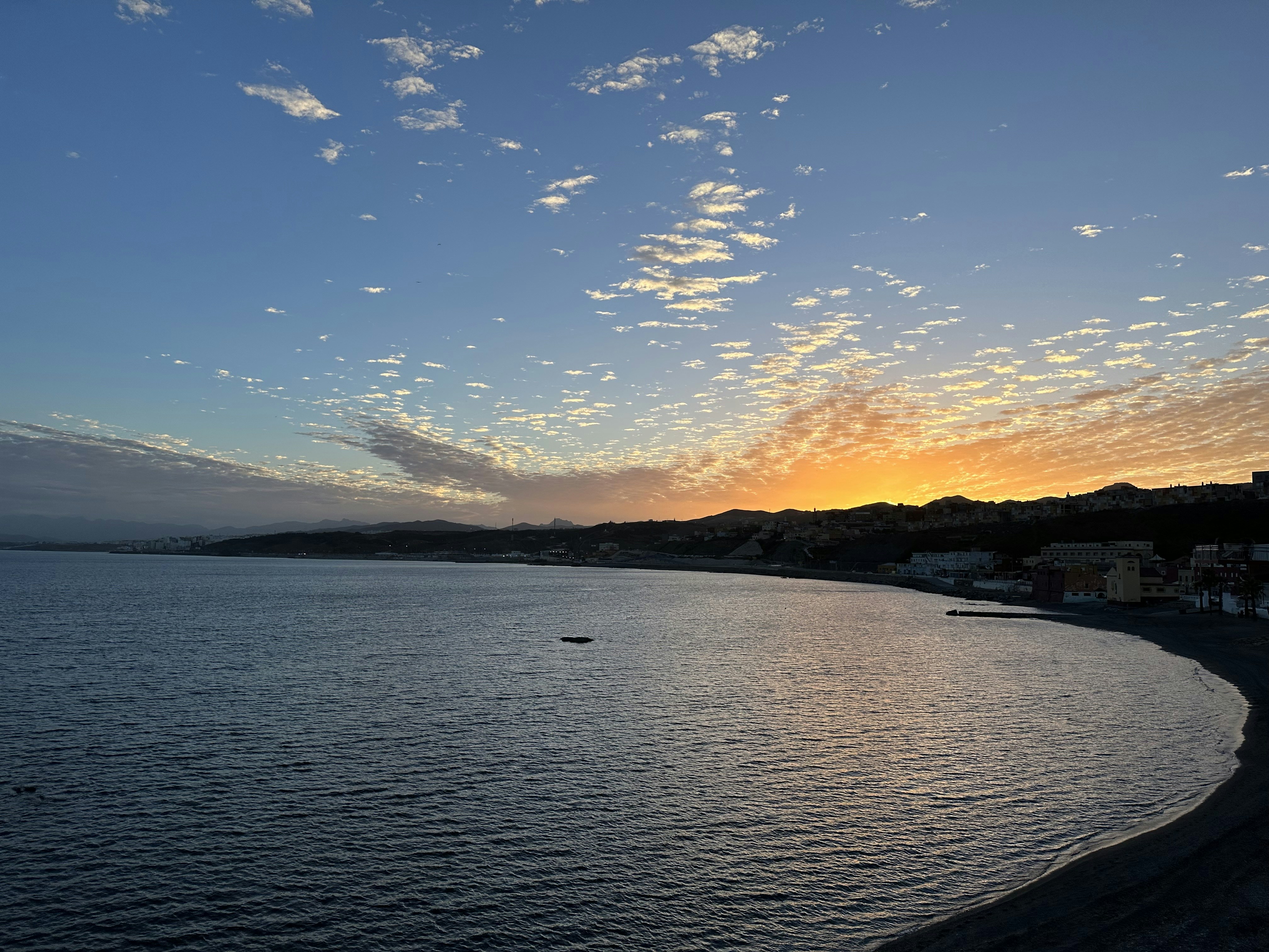Sunset view of Lahaina harbor