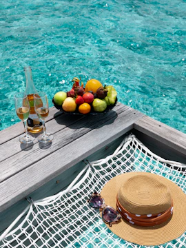 Screenshot of a relaxing fruit-themed casual game interface.