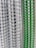 Several spiral-bound notebooks are stacked vertically, showcasing a variety of colors in the spiral bindings ranging from white and gray to vivid green. The pages inside have lined paper, creating a neat and organized appearance.