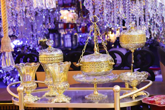 Elegant premium décor piece with intricate Indian-modern artistry and soft champagne gold highlights.