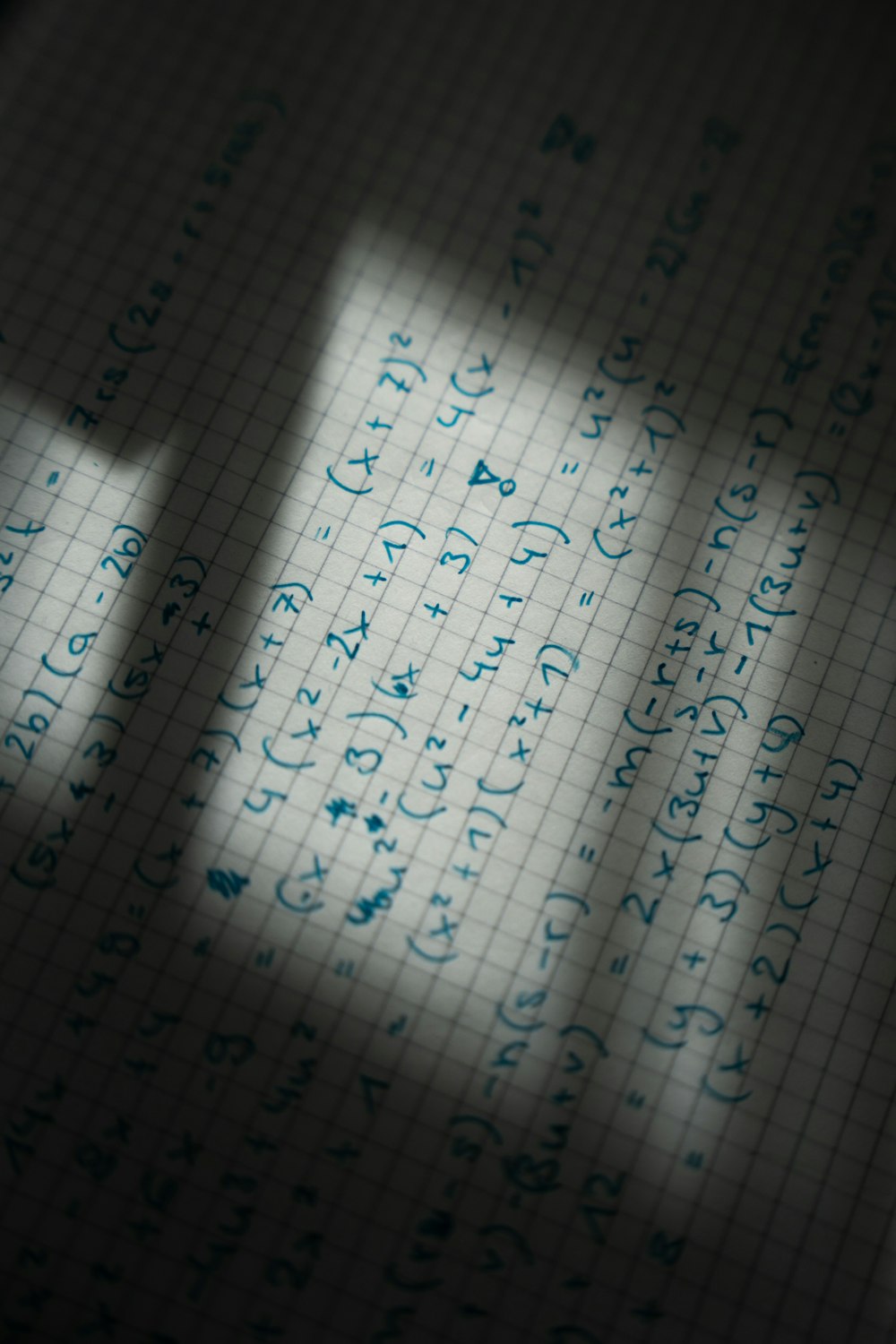 a close up of a sheet of paper with writing on it