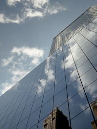 a very tall building with a lot of windows