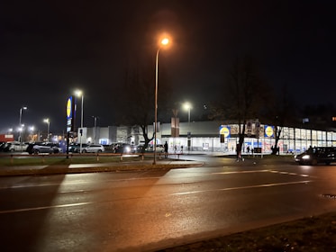 Well-lit streets and secure entrances enhancing safety in the layout.