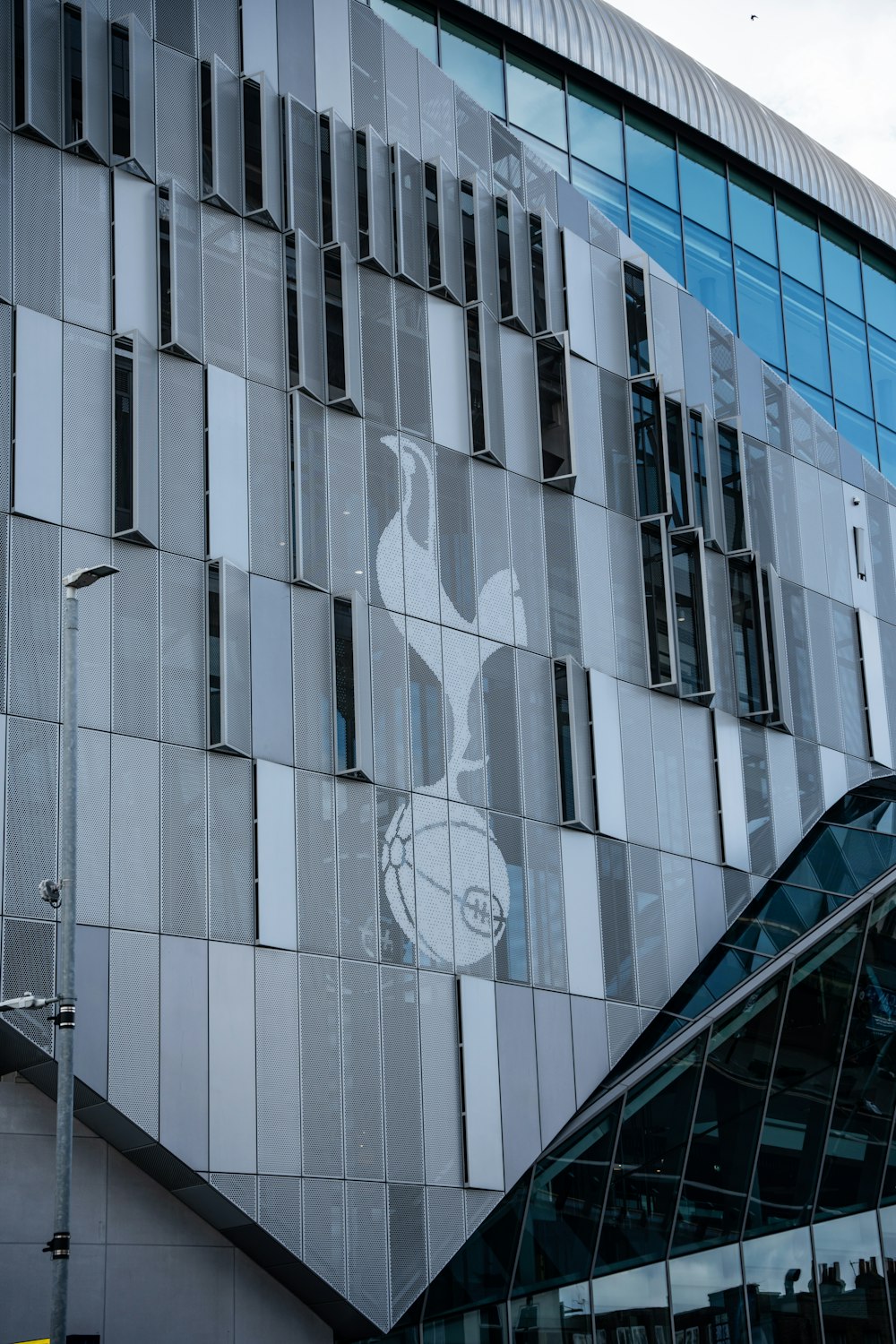 a large building with a clock on the side of it