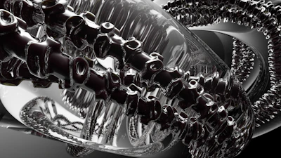 Abstract digital art representing intelligent systems and seamless automation.