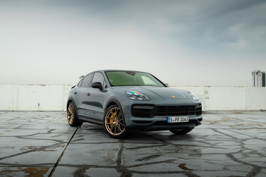 Porsche Cayenne vue extérieure