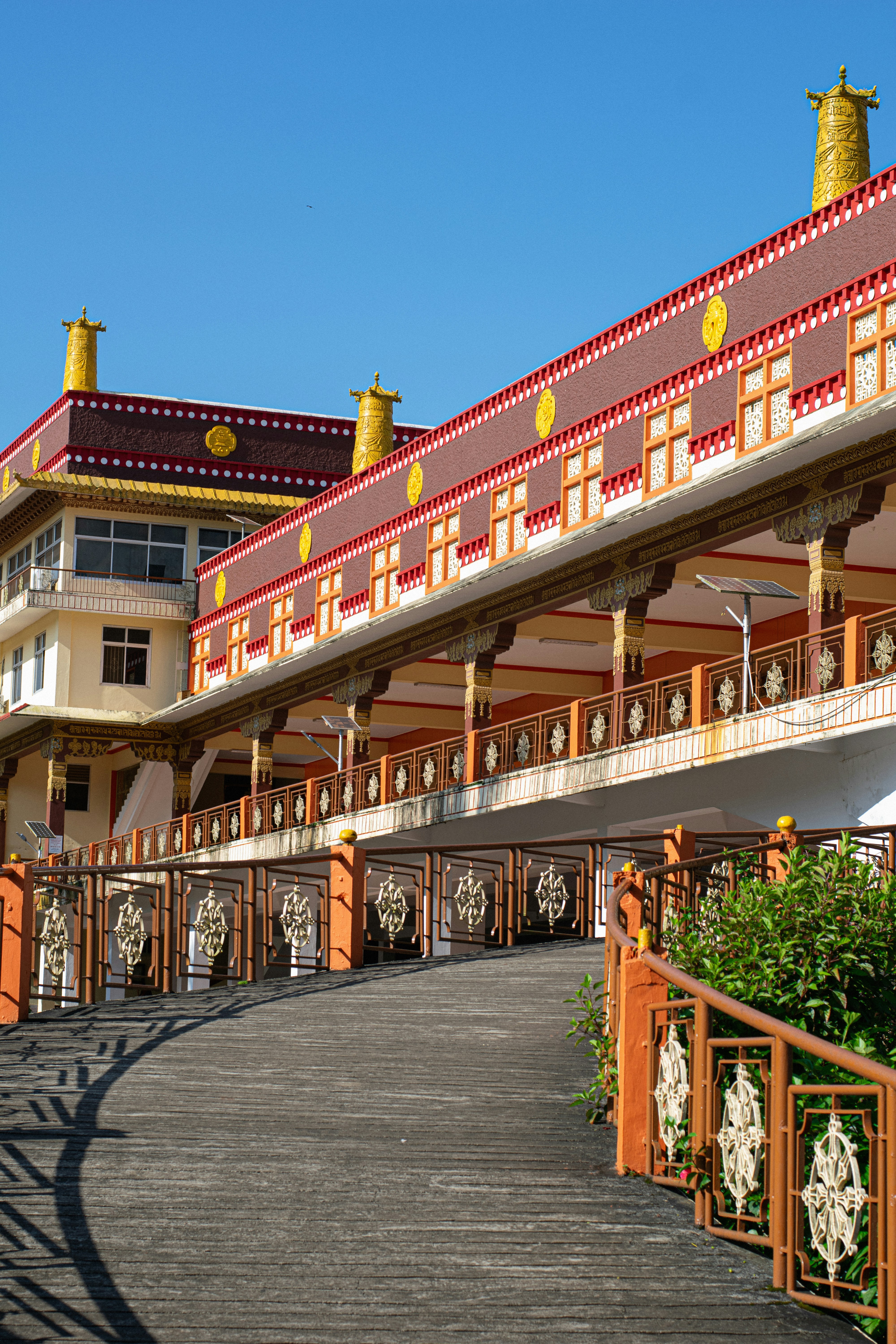 a large building with a clock tower on top of it