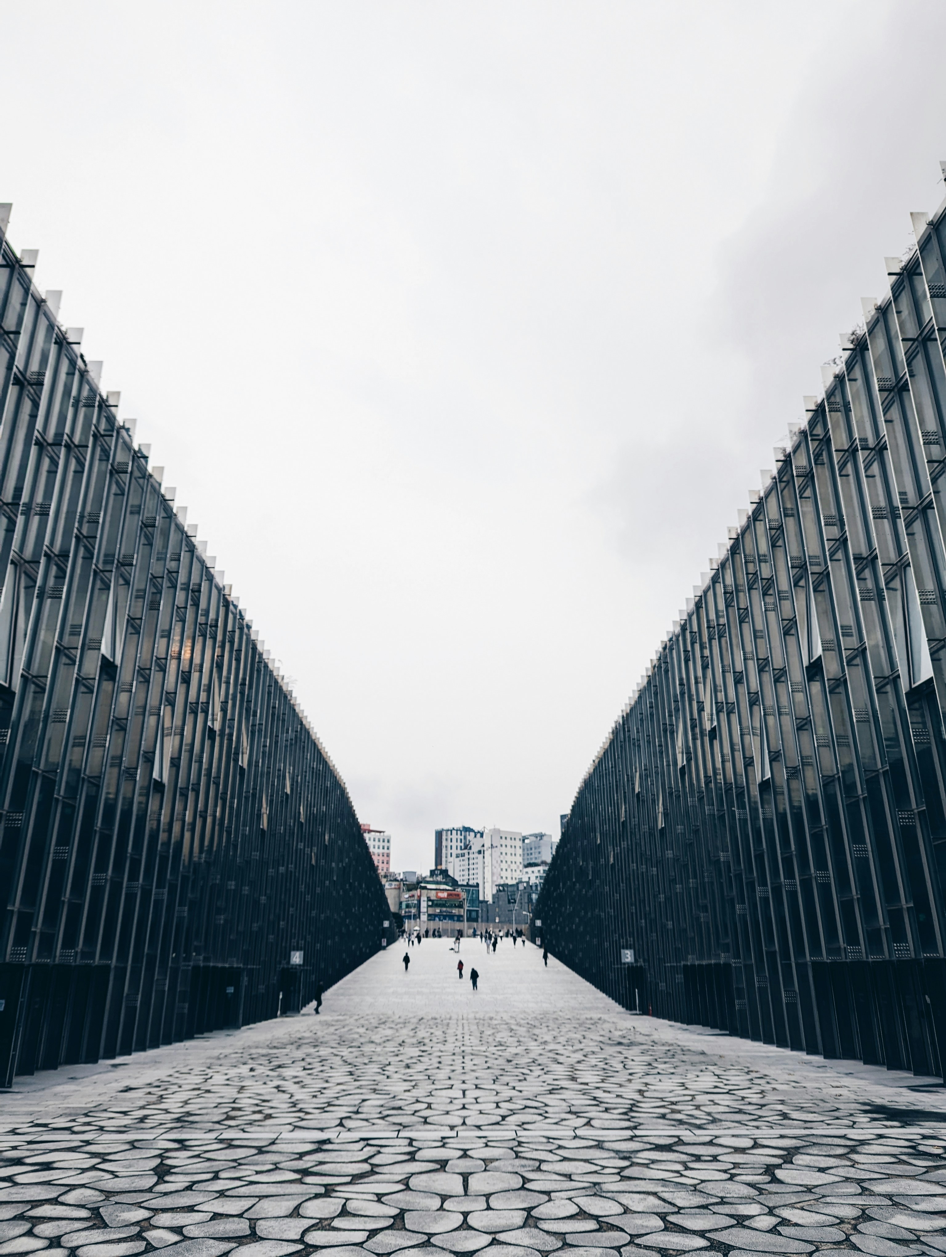a couple of buildings that are next to each other