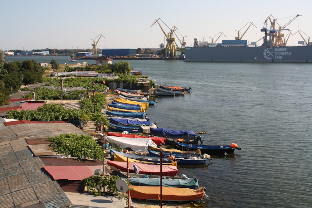 a harbor filled with lots of small boats