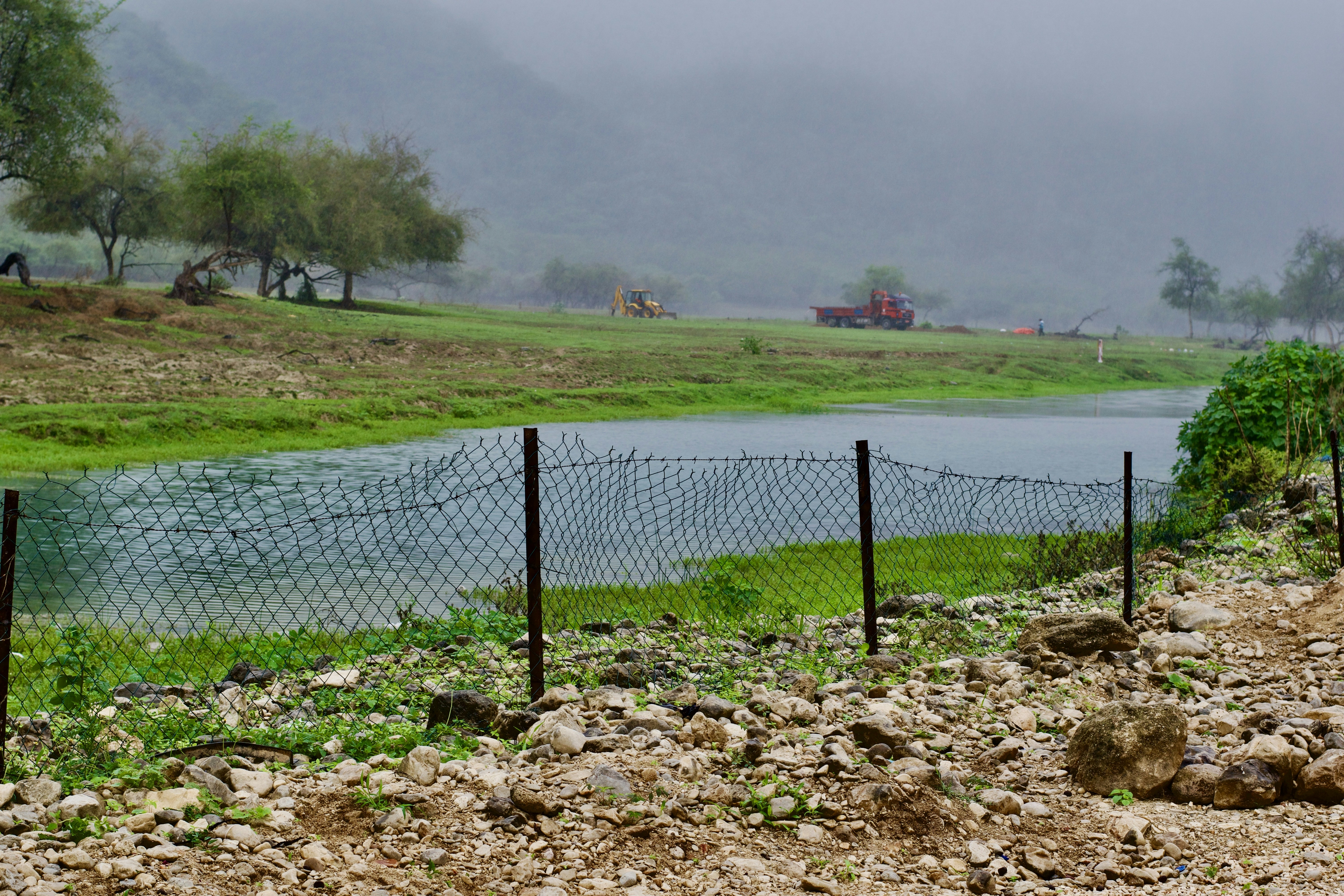 Salalah, Oman - Beautiful landscape in rain