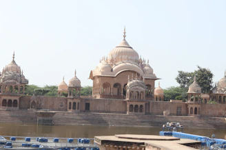 A serene historical site with ancient architecture.