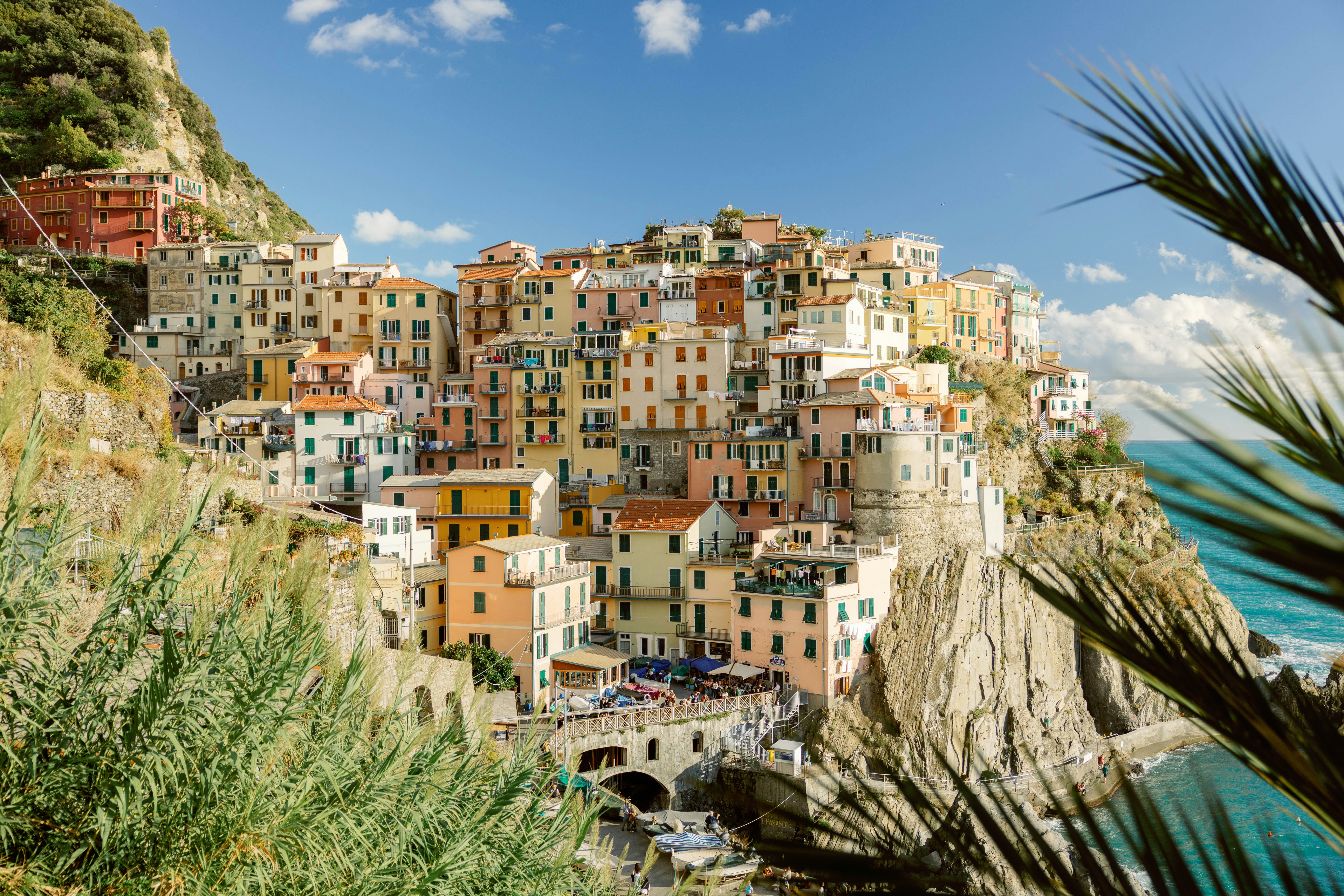 Colorful buildings in Cinque Terre, Italy