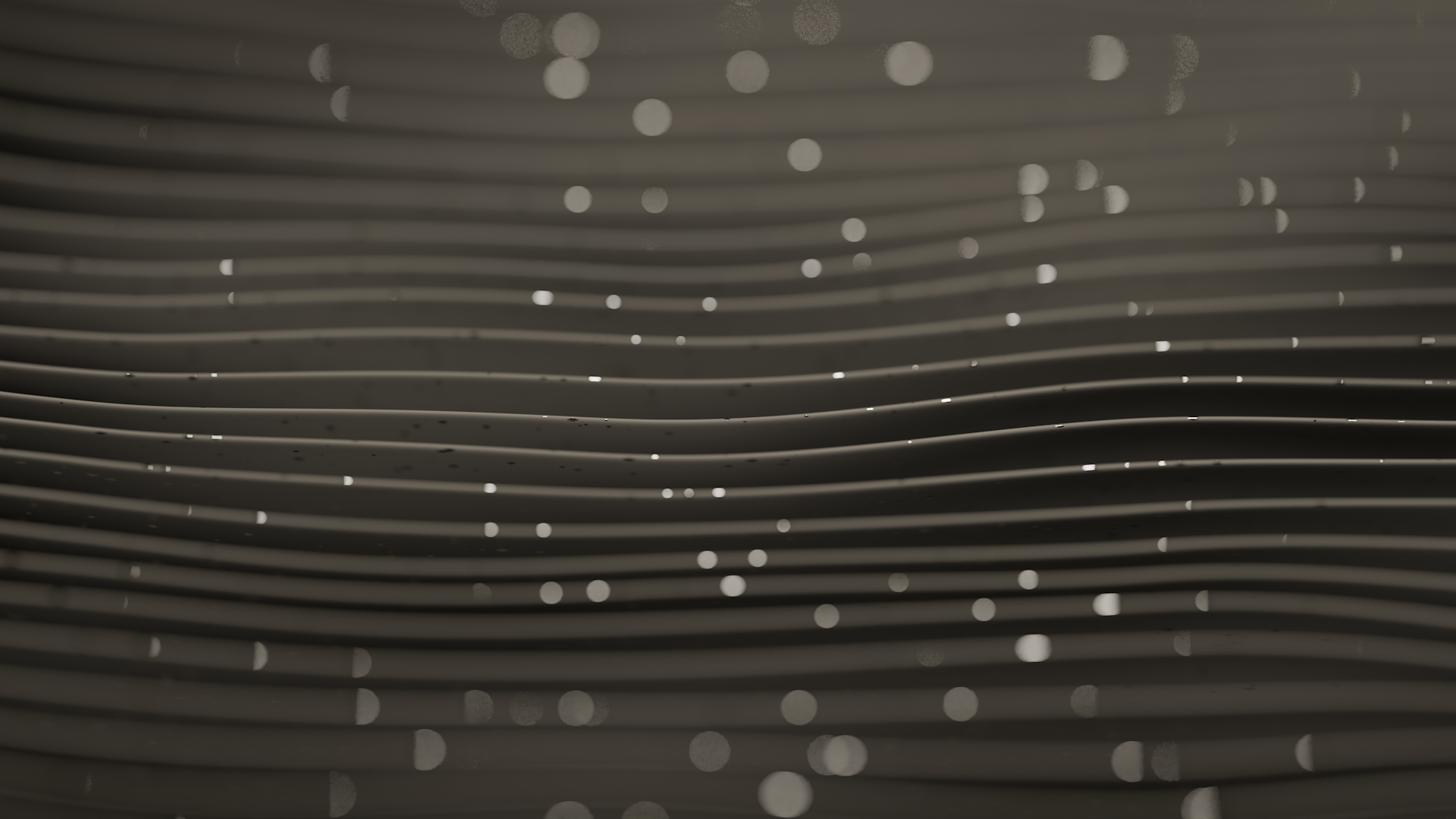 a black and white photo of water droplets