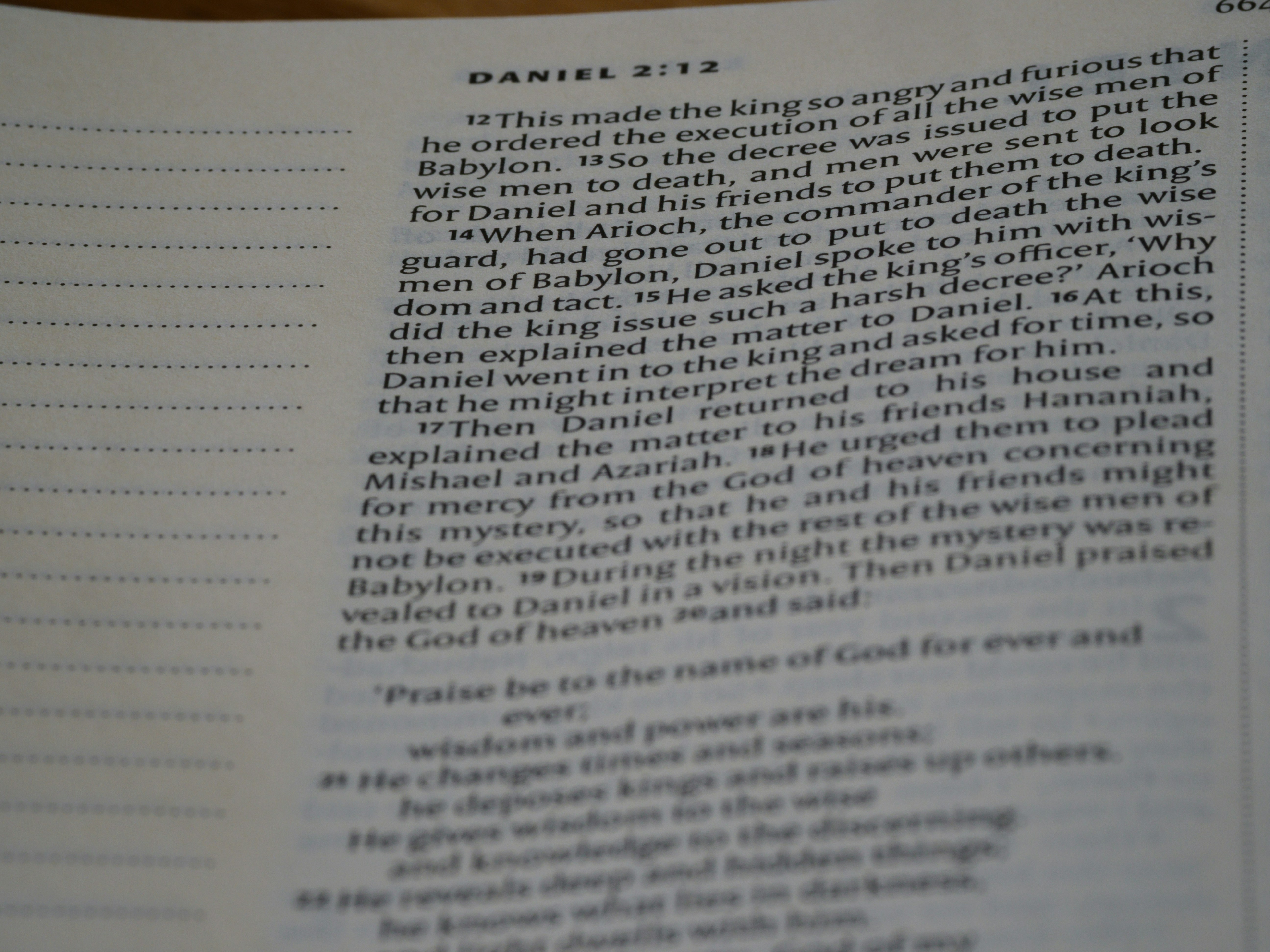 Daniel 10:12 – A Mensagem do Anjo a Daniel