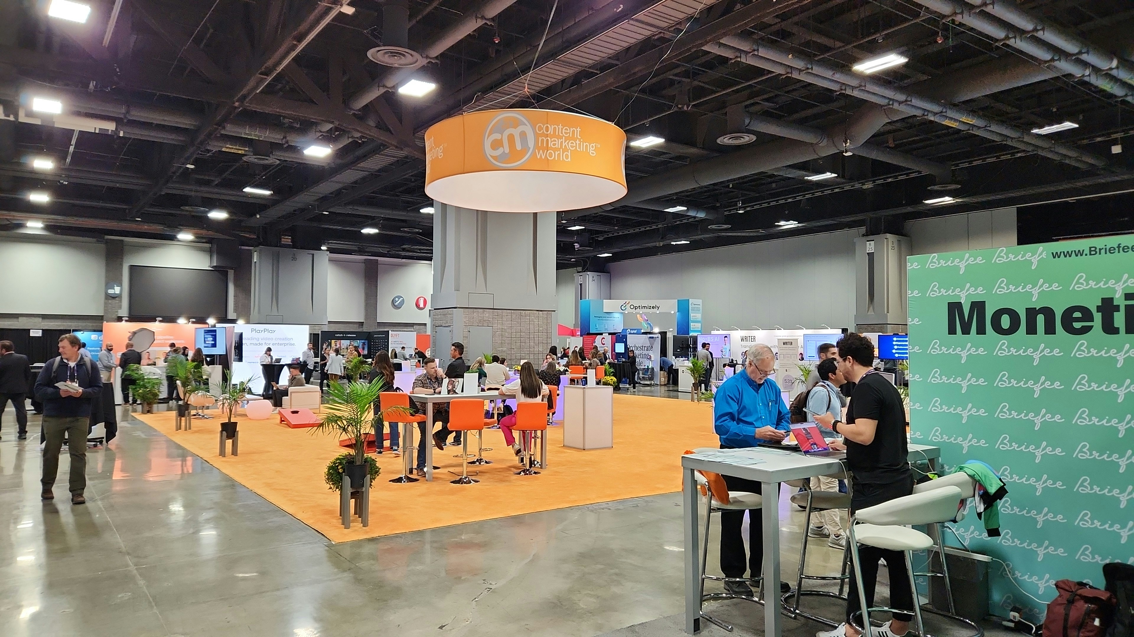 Regional conference networking session with professionals from Middle East region