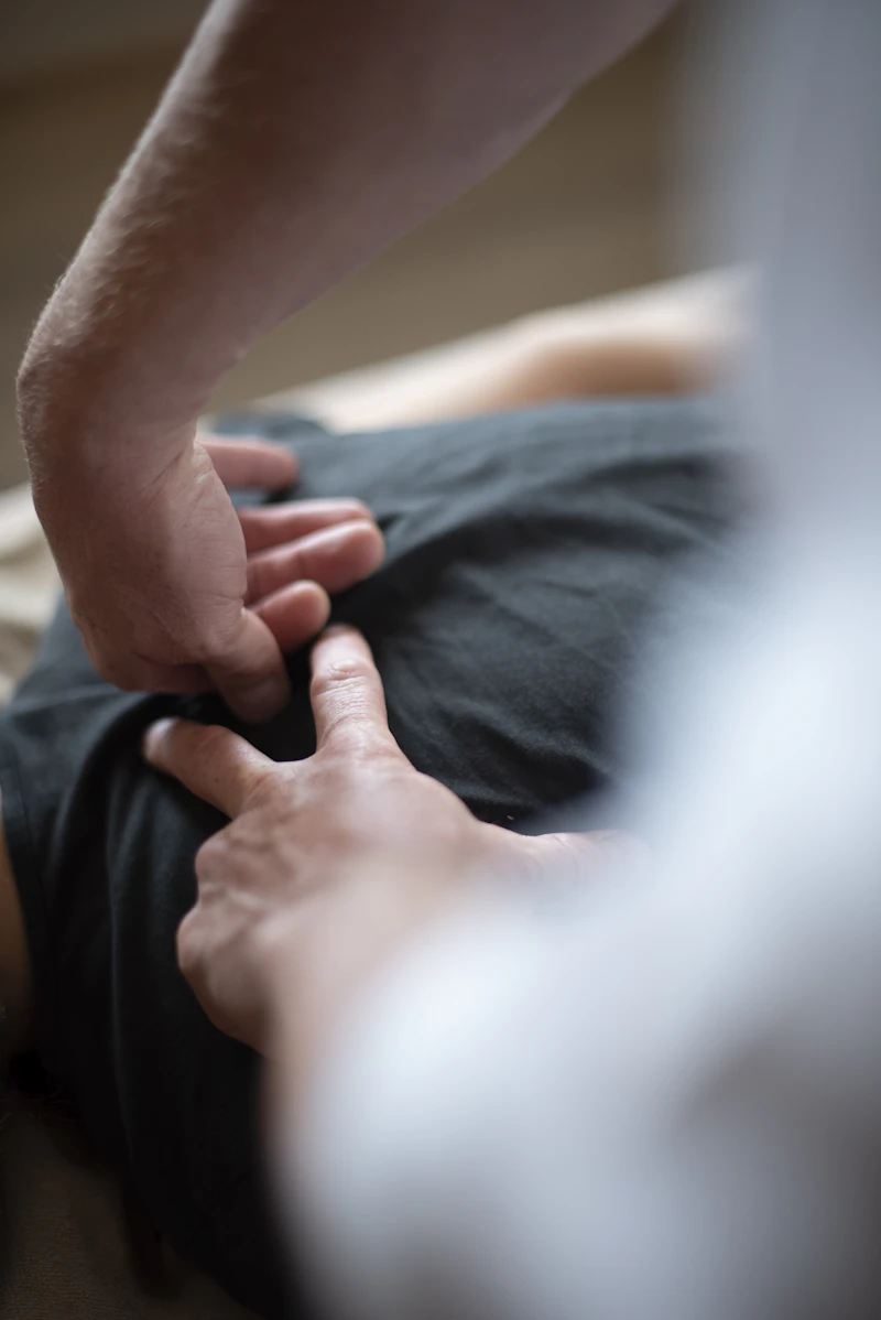 Manual therapy for lower back