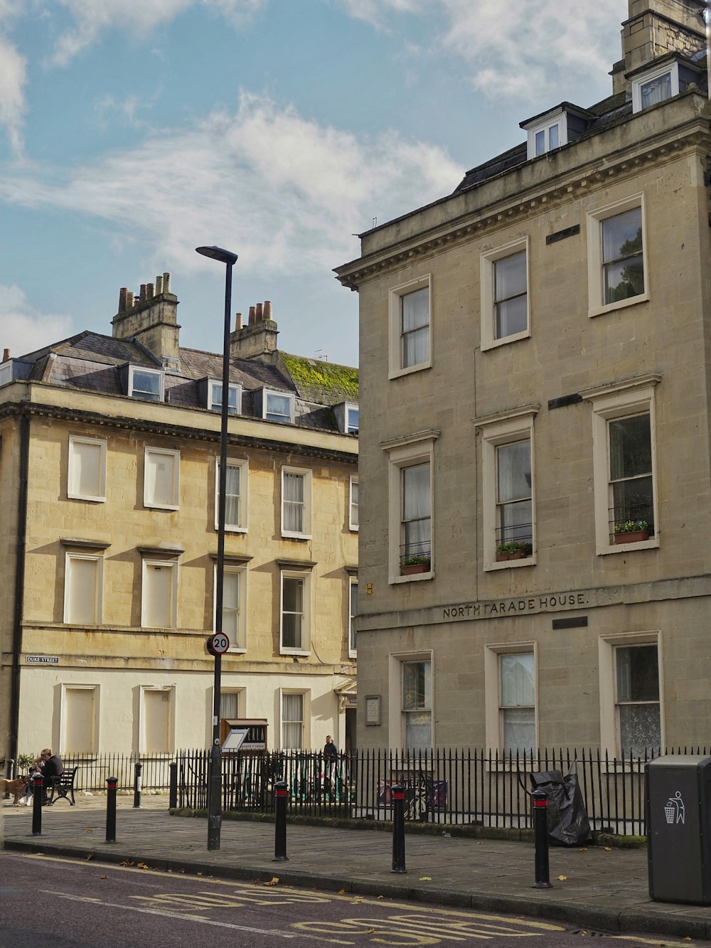 a couple of buildings that are next to each other