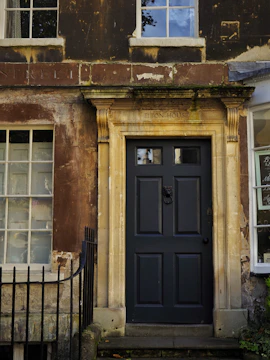 Elty House staff conducting property inspection.