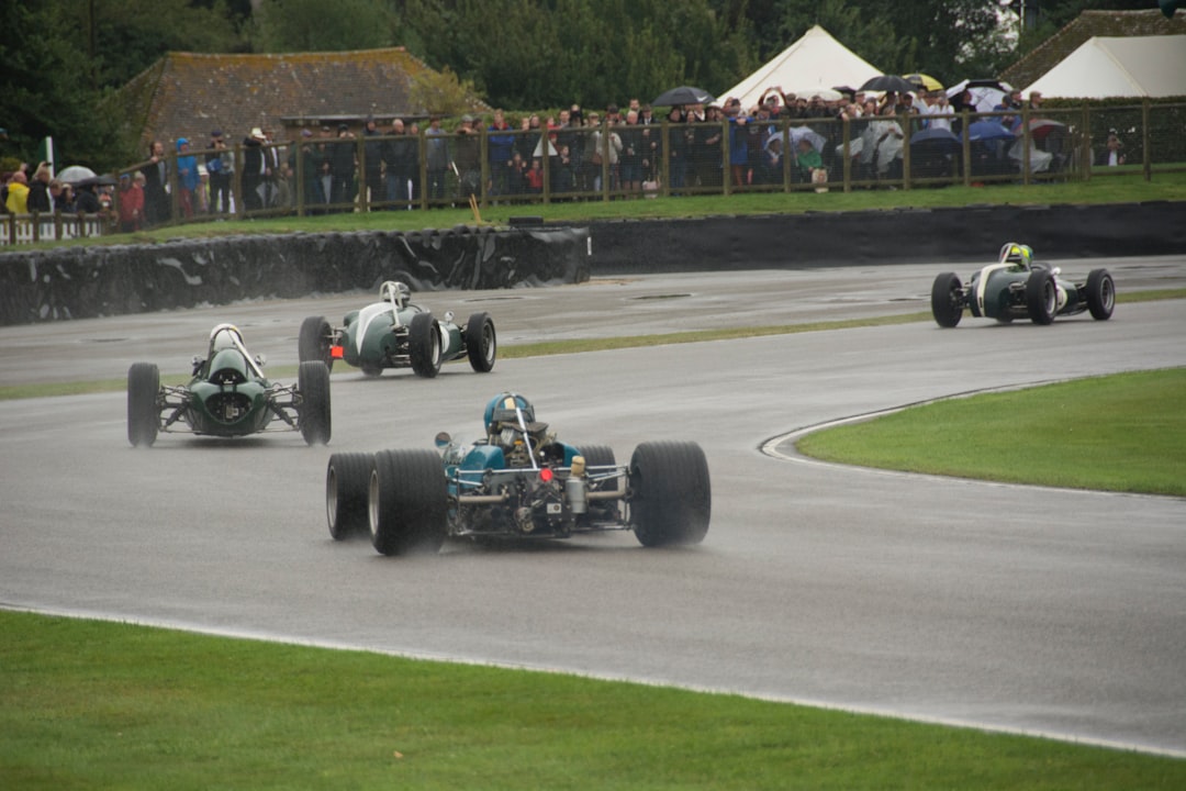Classic race cars on the track, Historic Motorsports racing at the Castle Combe Autumn Classic - Castle Combe Race Circuit, North Wiltshire, UK – Photo by Jeff Cooper| Castle Combe England