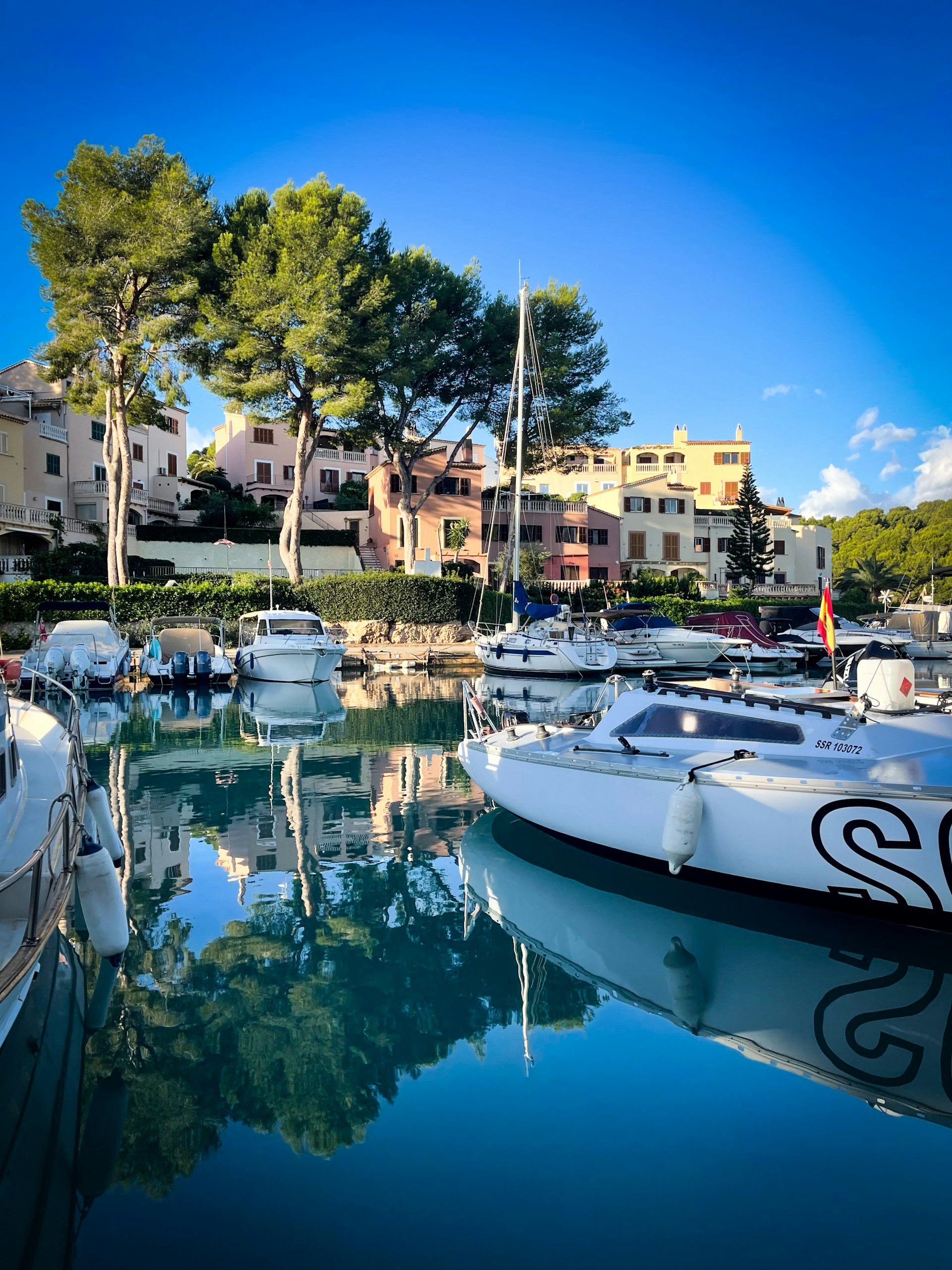 a bunch of boats that are sitting in the water