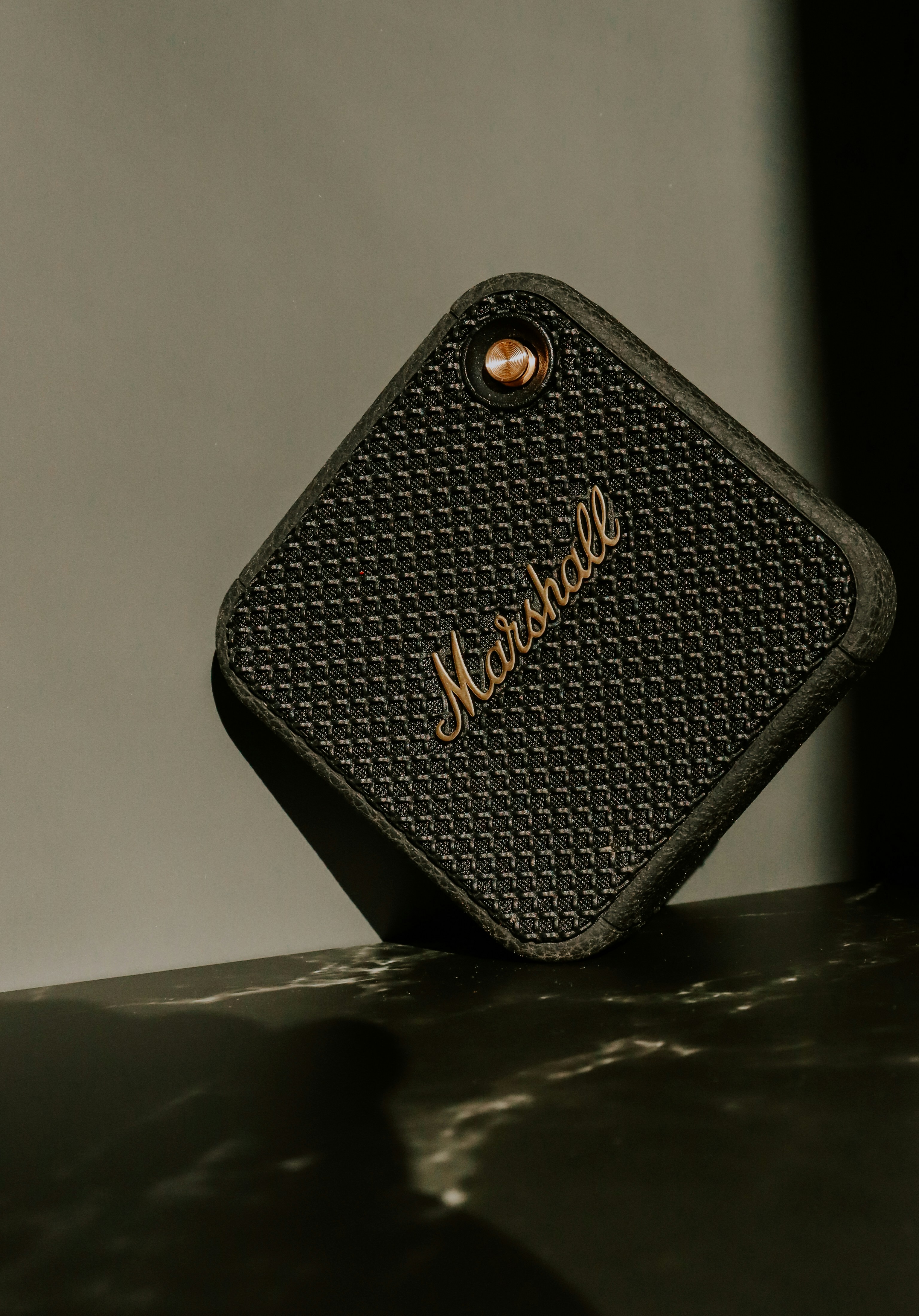 a close up of a cell phone on a table