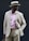 A happy man wearing a stylish outfit while shopping.