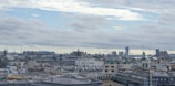 Scenic view of a completed roof with skyline backdrop.
