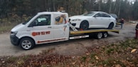 A tow truck ready to assist vehicles in need of rescue.