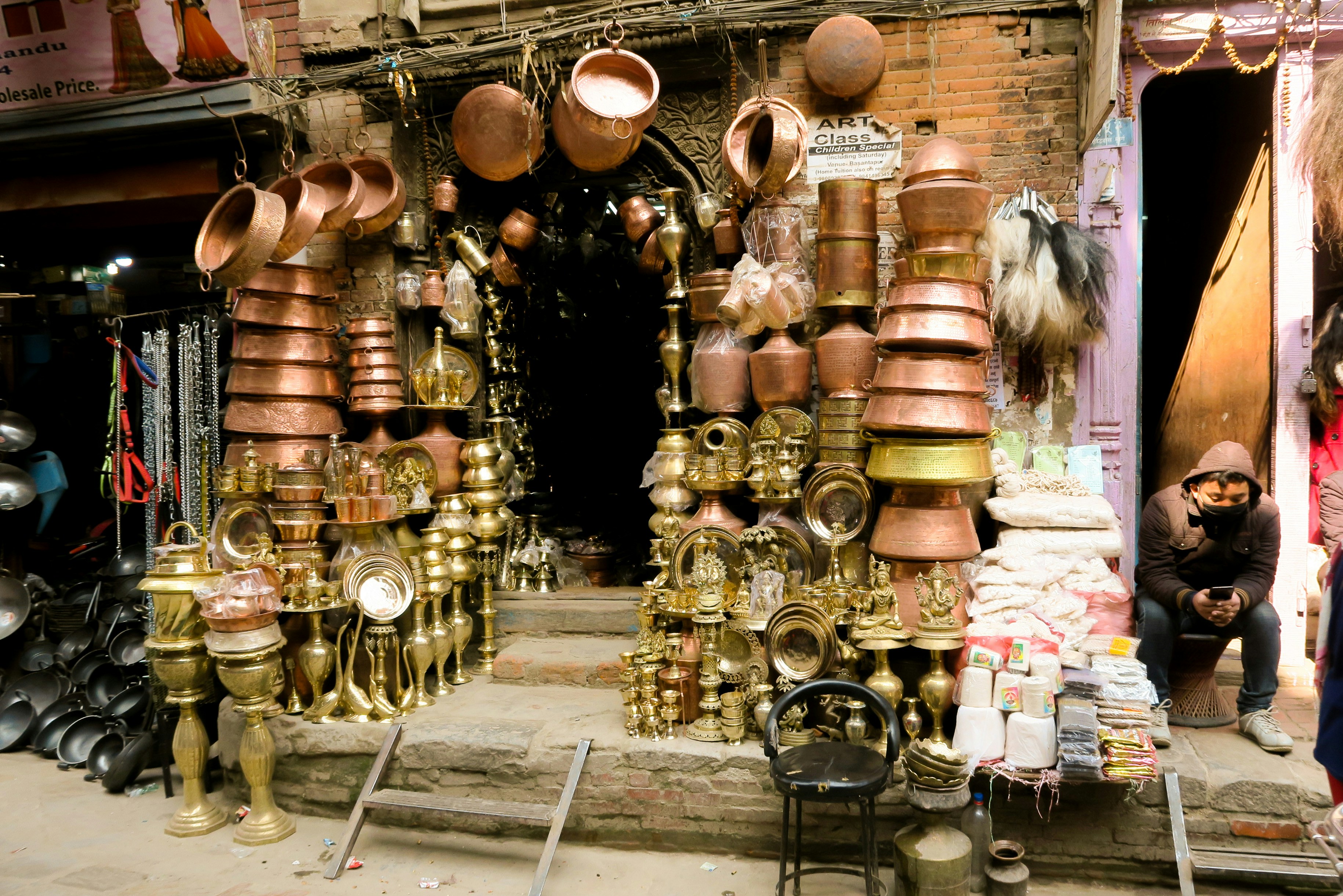 Traditional Brass & Copper Utensils