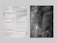 Two images are side by side. The left image is a text-heavy page titled 'Medication Guide' with sections on usage, precautions, and ingredients for UMBra syrup. The right image is abstract, featuring dark shades of gray and black with swirling patterns, resembling smoke or a cloudy atmosphere.