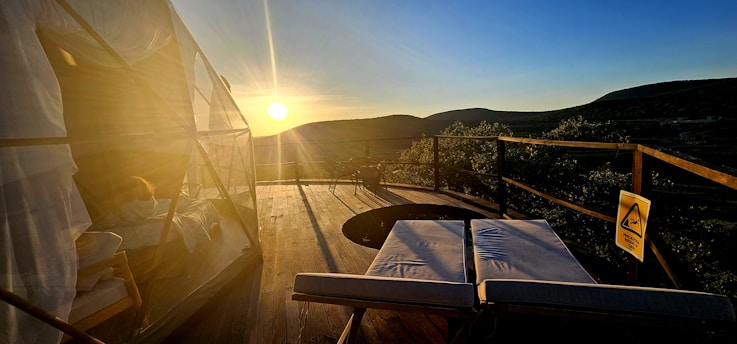 Glamping in Italië